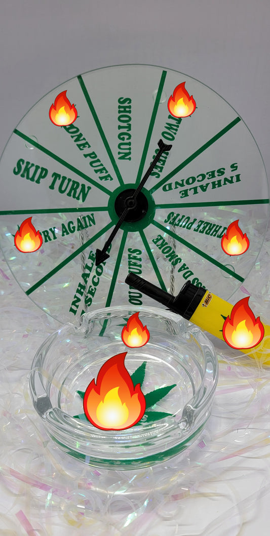 Stoner Spin Drinking Game set/ Stoner Game/ Party Game/ 420 Game