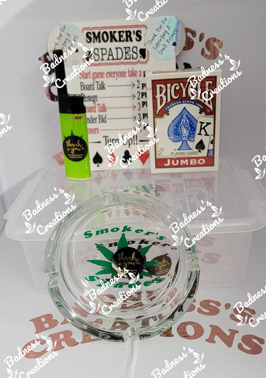 Stoner Spades Drinking Game set/ Dice Game/ Party Game/ Adult Drinking Game/ Card Game