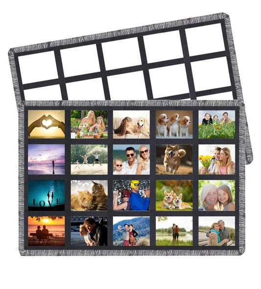 20 Pictures Personalized Blanket