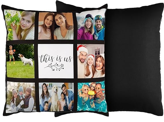 4 panel Personalized Pillow Cover