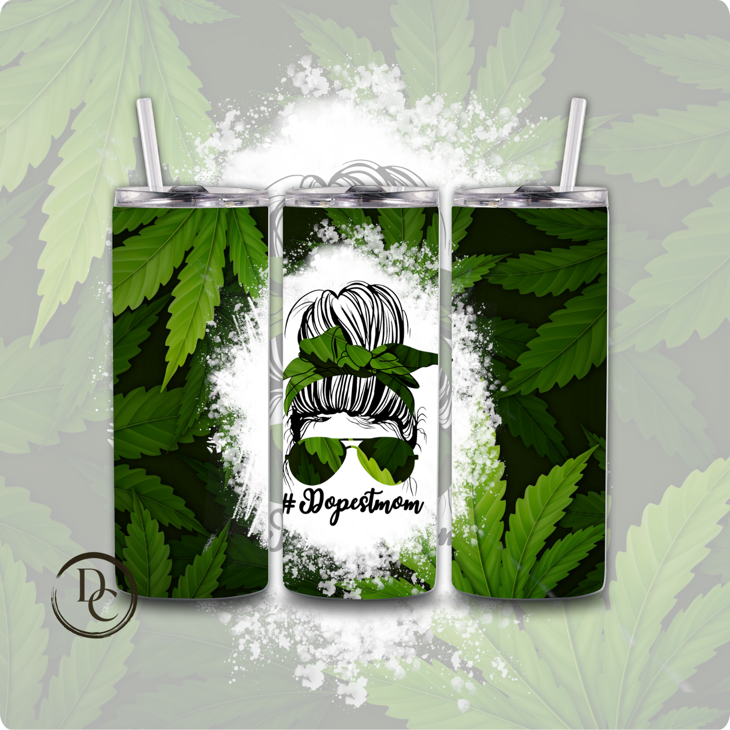 Alice CANNABIS/ Weed /420/20 oz Custom Sublimation Tumbler Stainless Steel 13