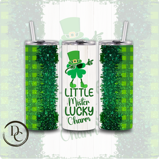 Little Mister Lucky Charm 20 oz Custom Sublimation Tumbler Stainless Steel Insulated