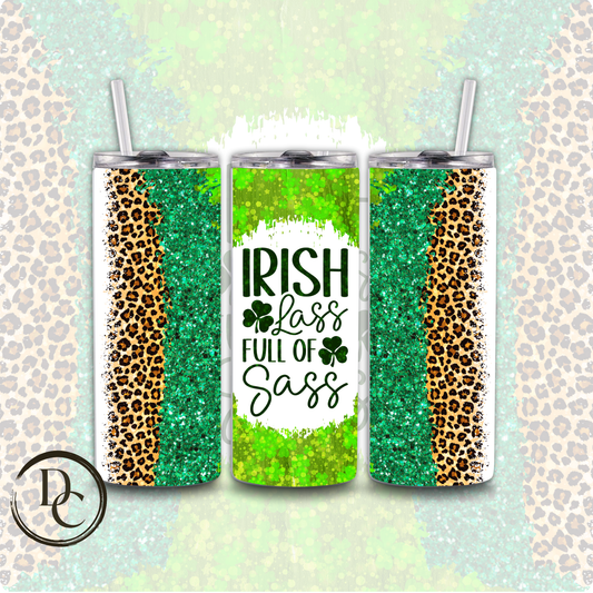 Irish Lass Ful OF Sass 20 o Tumbler