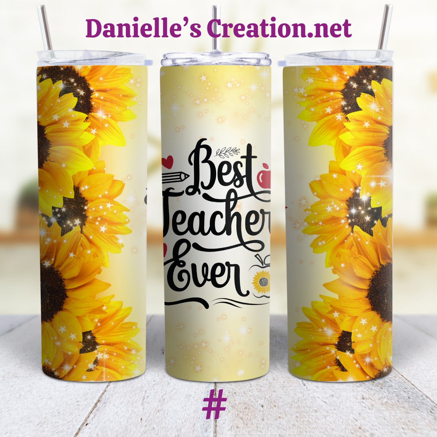 Teacher Life Teacher 20 oz Custom Sublimation Tumbler Stainless Steel 21